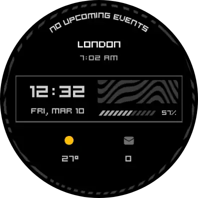 Swirl Watch Face screenshot 5