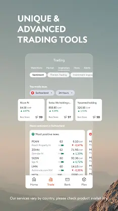 Swissquote screenshot 6
