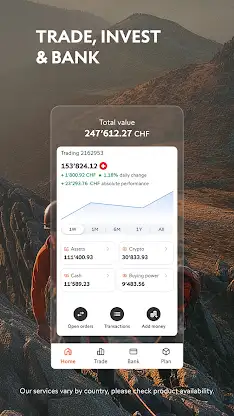 Swissquote screenshot 1
