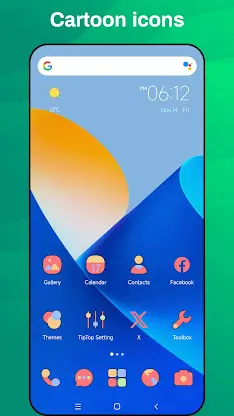 TipTop Launcher for Android 17 screenshot 3