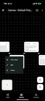 Zen Plot: Idea & Character Map screenshot 2