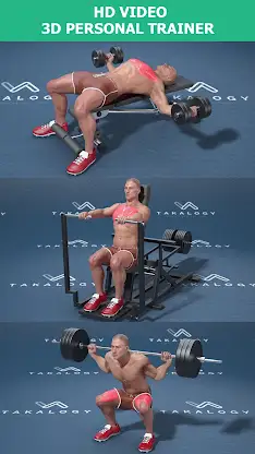 Gym Workout - Build Muscle screenshot 1