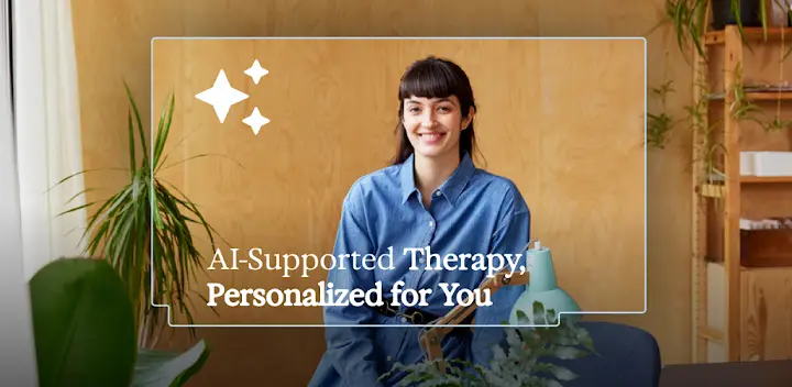 Talkspace Therapy & Counseling — Android app banner
