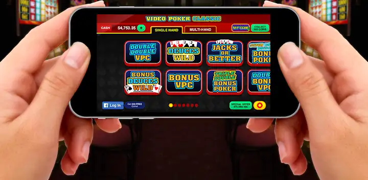 Video Poker Classic ® — Android game banner