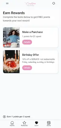Couture Nails and Spa Rewards screenshot 1