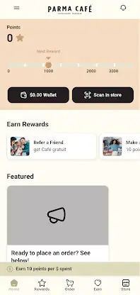 Parma Cafe screenshot 2