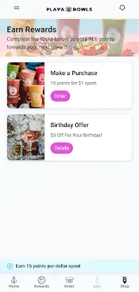 Playa Bowls Rewards screenshot 3