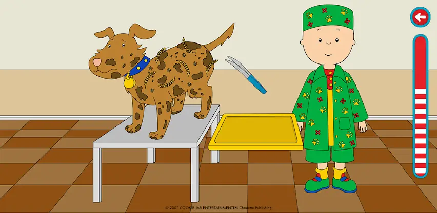 Caillou Plays Professions. screenshot 2