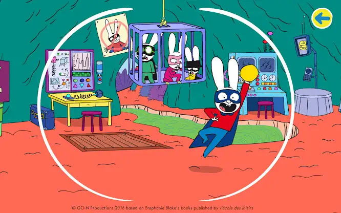 Simon Super Rabbit Vs Pr. Wolf screenshot 1