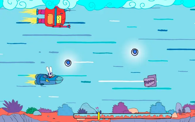 Simon Super Rabbit Vs Pr. Wolf screenshot 4