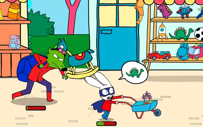 Simon Super Rabbit Vs Pr. Wolf screenshot 5