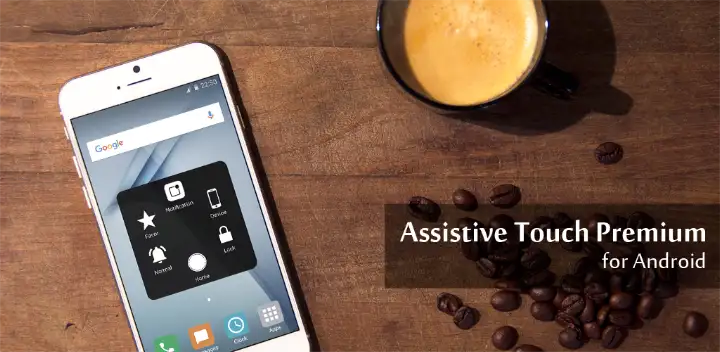 Assistive Touch IOS 16 — Android app banner