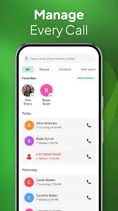 Phone Dialer screenshot 1