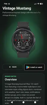 Vintage Mustang Watch screenshot 2