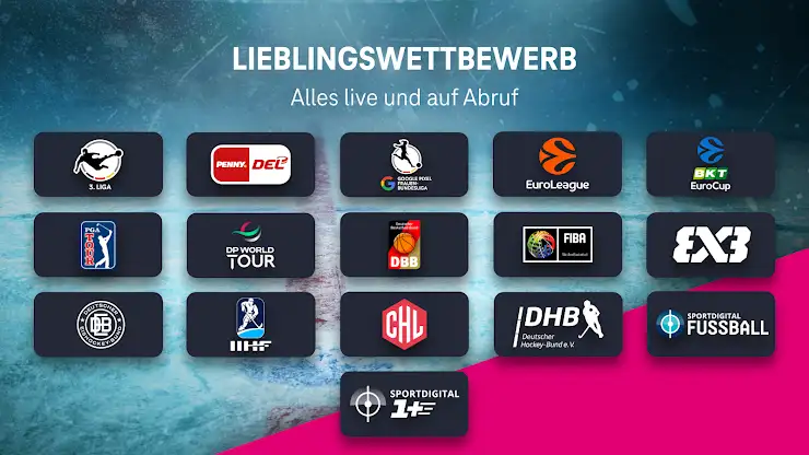 MagentaSport - Dein Live-Sport screenshot 4