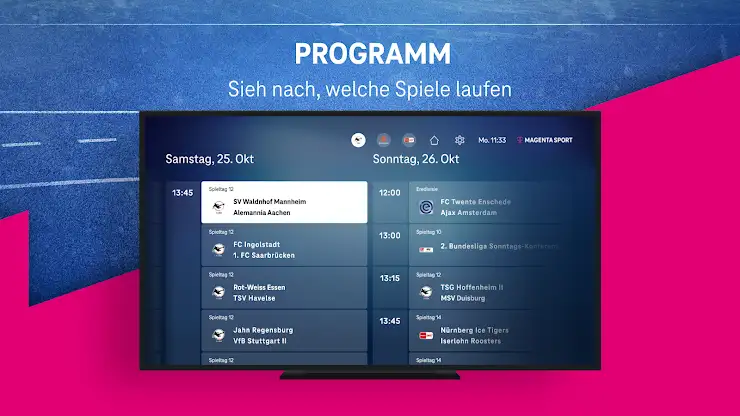 MagentaSport - Dein Live-Sport screenshot 5