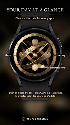 Armillary Sphere Watch Face screenshot 4