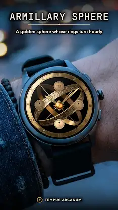 Armillary Sphere Watch Face screenshot 1