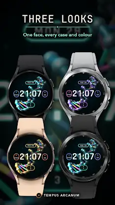 DNA Helix Glow Watch Face screenshot 3