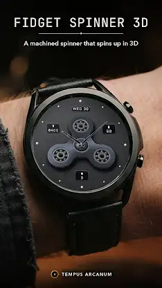 Fidget Spinner 3D Watch Face screenshot 1