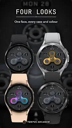 Fidget Spinner 3D Watch Face screenshot 3