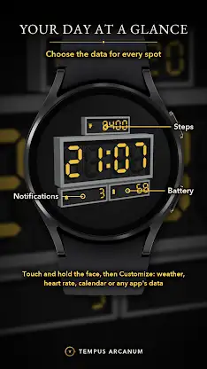 Flap Segment Clock Watch Face screenshot 4