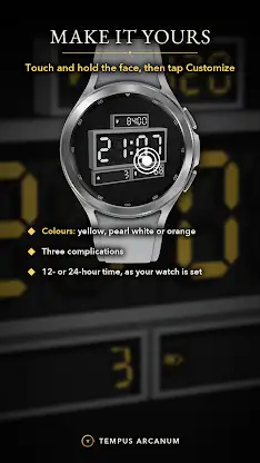Flap Segment Clock Watch Face screenshot 5