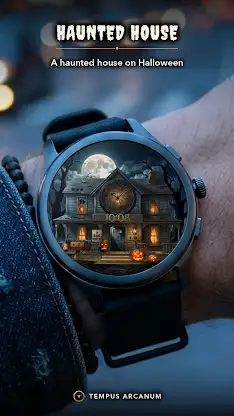 Haunted House Watch Face screenshot 1