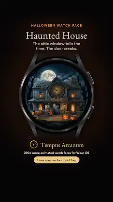 Haunted House Watch Face screenshot 8
