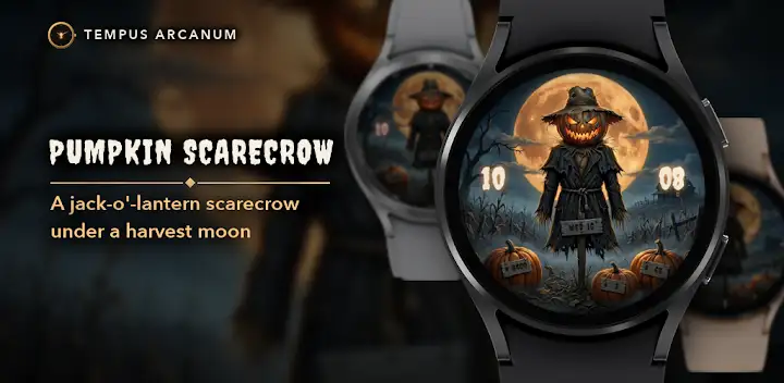 Halloween Pumpkin Scarecrow — Android app banner