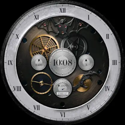 Witch's Skeleton Watch Face screenshot 3