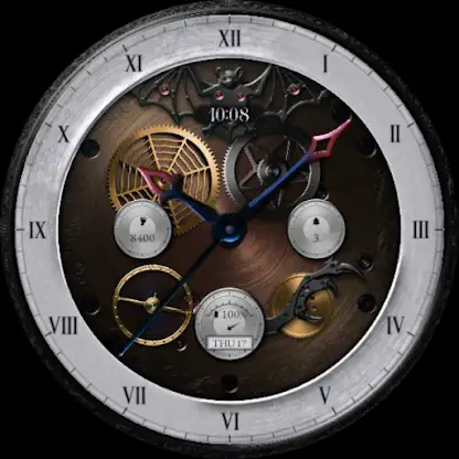 Witch's Skeleton Watch Face screenshot 5