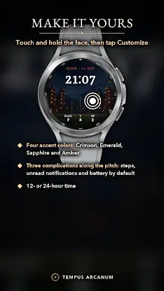 Wizard Stadium Watch Face screenshot 5