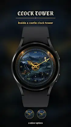 Clock Tower Watch Face screenshot 1