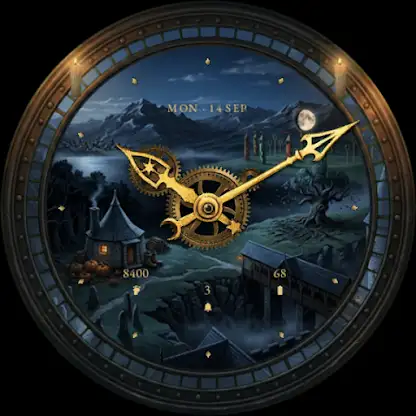 Clock Tower Watch Face screenshot 4