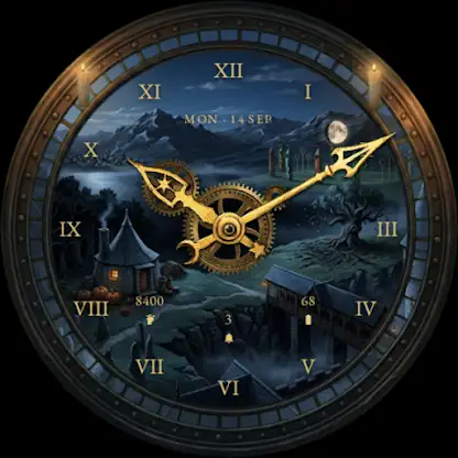 Clock Tower Watch Face screenshot 3