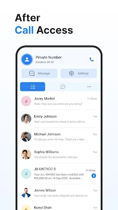 Messages: SMS Home Launcher screenshot 8