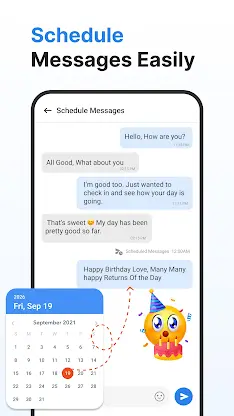 Messages: SMS Home Launcher screenshot 3