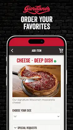 Giordano's Pizza screenshot 3