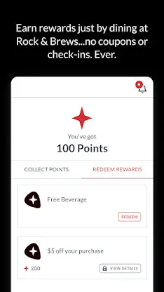 Rock & Brews Rewards screenshot 1