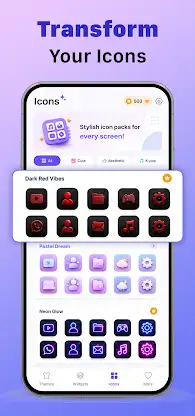 Themes, Widget & Icon Changer screenshot 3