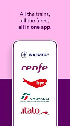 Trainline: Book Europe Trains screenshot 2