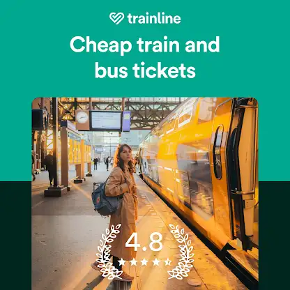 Trainline: Book Europe Trains screenshot 1