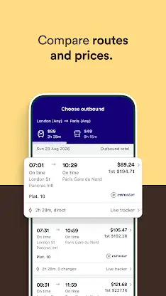 Trainline: Book Europe Trains screenshot 4