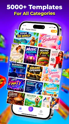 AI Poster Maker - Flyer Maker screenshot 1
