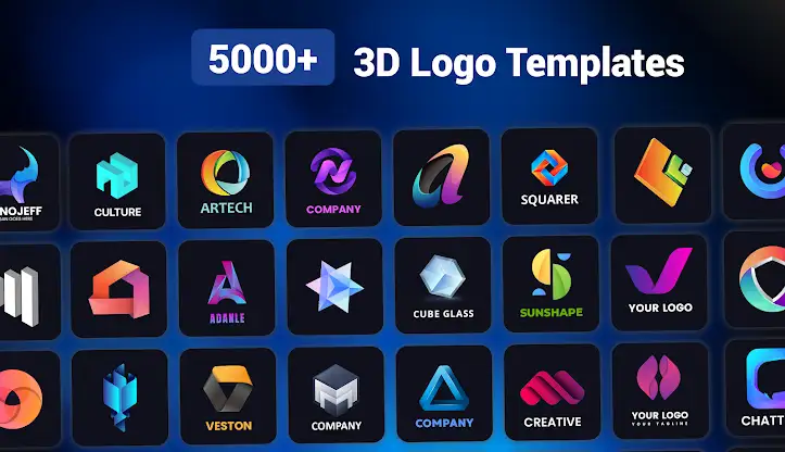 3D Logo Maker: AI Logo Creator screenshot 1