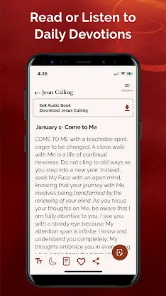 Jesus Calling Daily Devotional screenshot 2