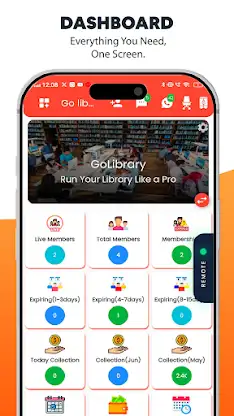 GoLibrary Library Manager App screenshot 2