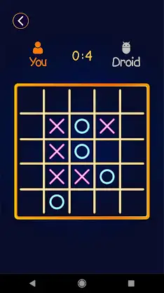 Tic tac toe AI: XOXO Bluetooth screenshot 2