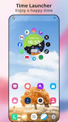 Focus OS Launcher, Time screenshot 1
